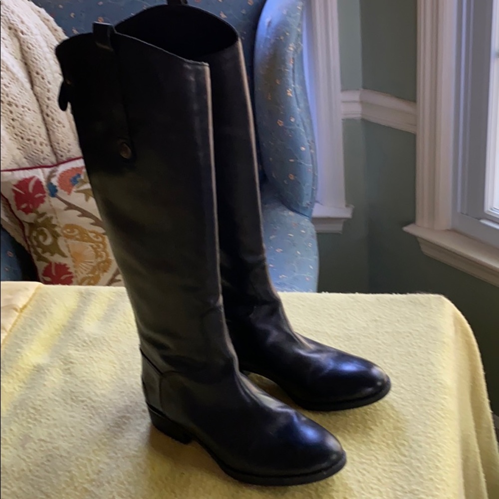 Black Sam Edelman boots